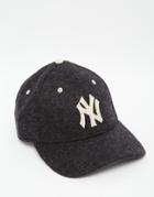 New Era 39thirty Ny Yankees Wool Fitted Cap - Gray
