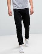 Kiomi Jeans In Relaxed Fit - Black
