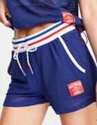 Tommy Sport Preppy Mesh Shorts In Navy - Part Of A Set