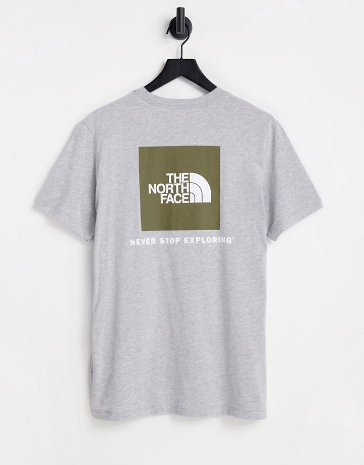 The North Face Box T-shirt In Gray