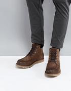 Sorel Madson Moc Toe Waterproof Boots - Brown