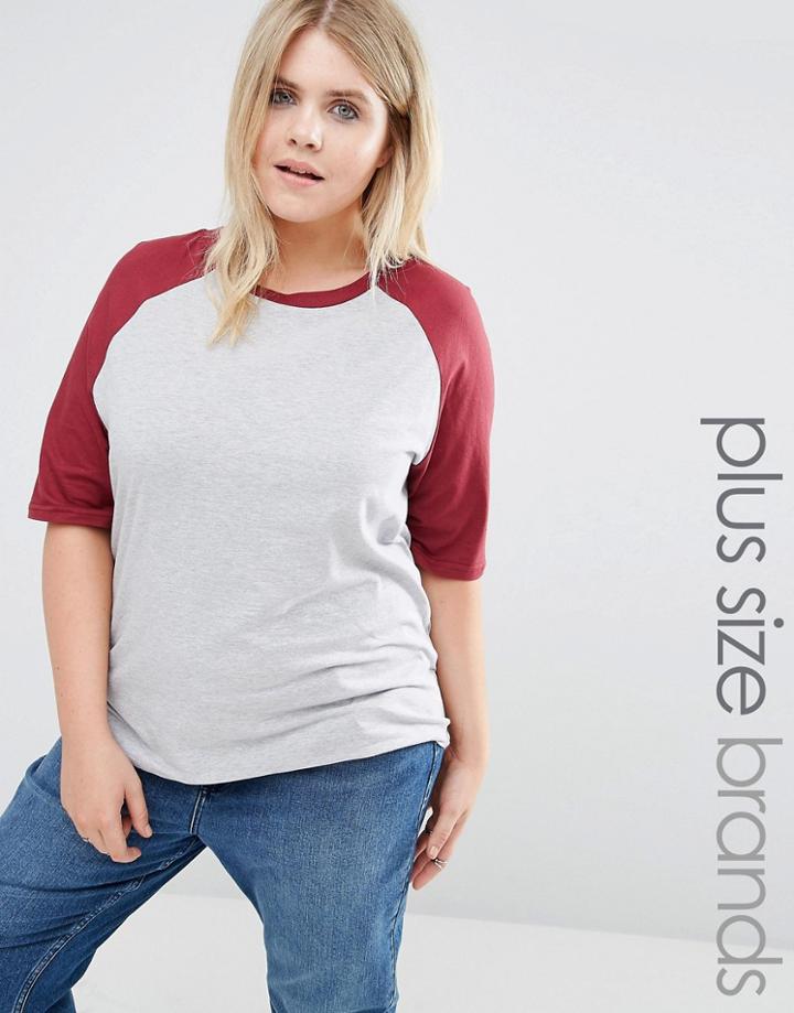 Alice & You Raglan Sleeve Jersey T Shirt - Multi