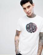Pretty Green Pg 3d Logo T-shirt In White - White