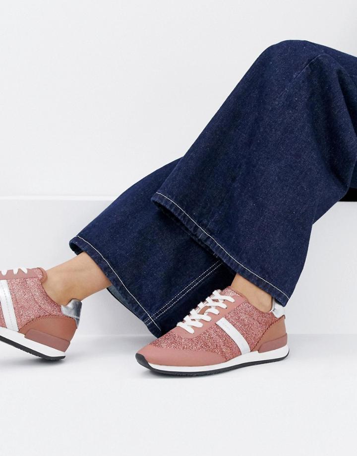 Hugo Glitter Sneakers - Pink