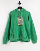Vintage Supply Bubblegum Can Print Hoodie In Green