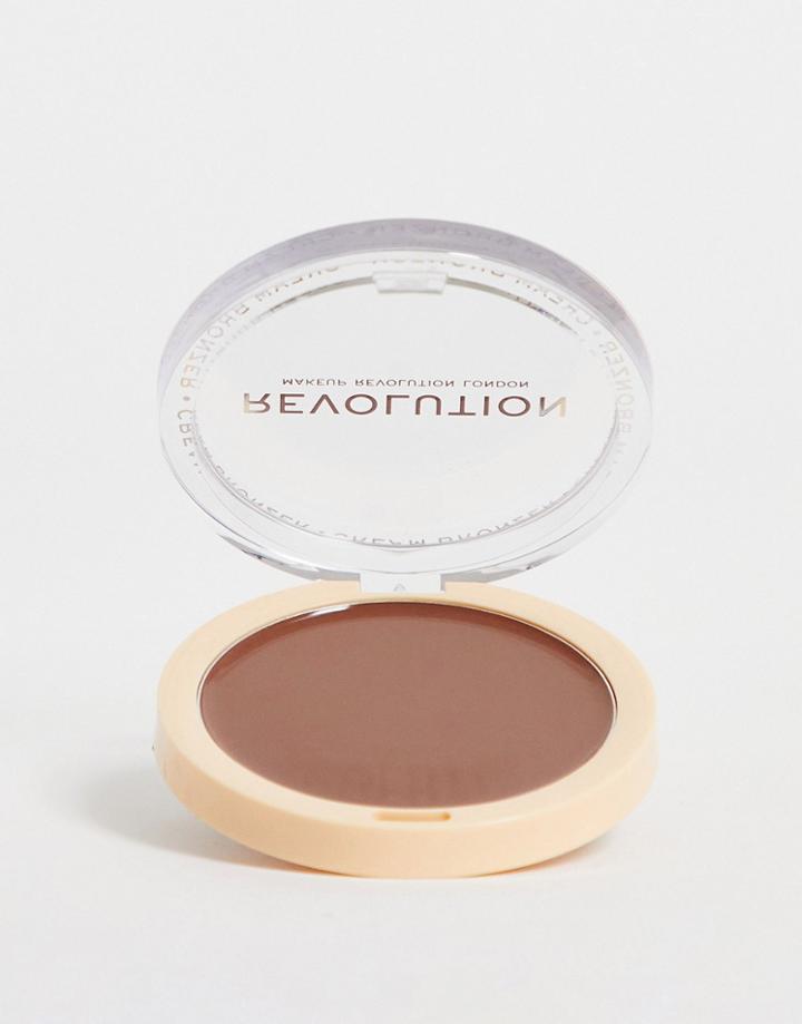 Revolution Ultra Cream Bronzer - Dark-multi