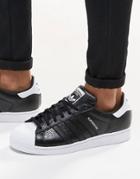 Adidas Originals Superstar Sneakers In Black B42617 - Black