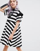 Lazy Oaf Used To Be Weird T-shirt Dress - Multi