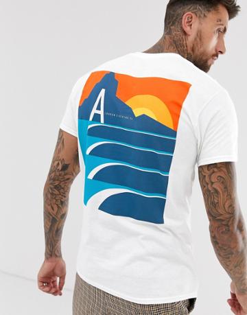 A London Landscape Back Print T-shirt - White