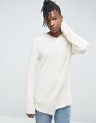 Avior Sweater With Hood - Stone