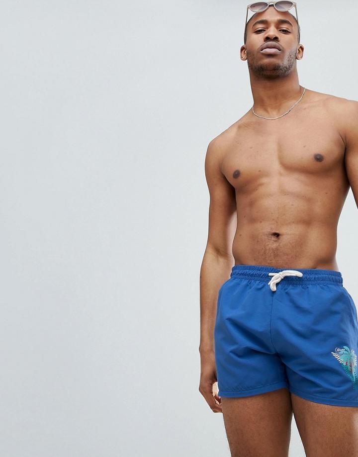 Friend Or Faux Swim Short - Blue