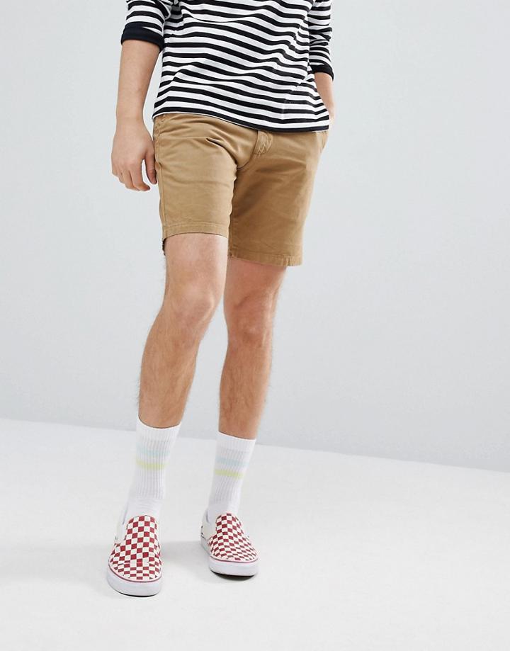 Carhartt Wip John Short In Regular Fit In Stone - Green