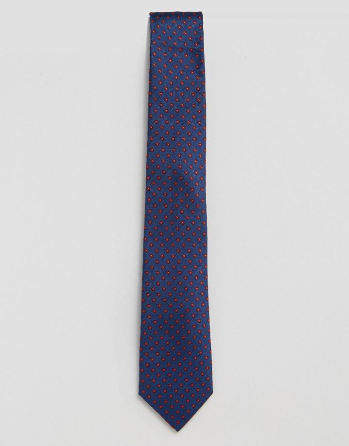 Penguin Formal Red Spot Tie - Red