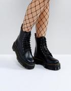 Dr Martens Jadon Flatform Boots - Black