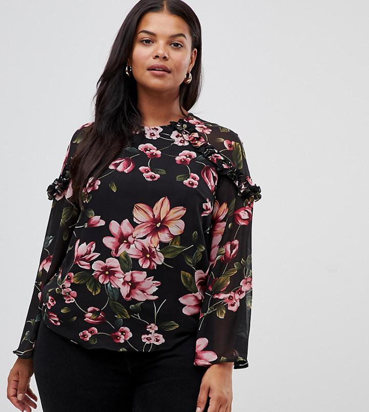 Lovedrobe Floral Blouse - Multi