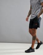 Ellesse Sport Shorts With Underlay In Black - Black