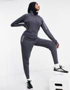 Asos 4505 Run Sweatpants With Zip Pockets-grey
