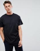 New Look Oversized T-shirt In Black - Black