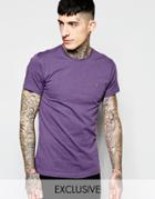 Farah T-shirt With F Logo Slim Fit Exclusive - Fig