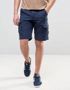 Jack & Jones Intelligence Cargo Shorts In Loose Fit - Navy