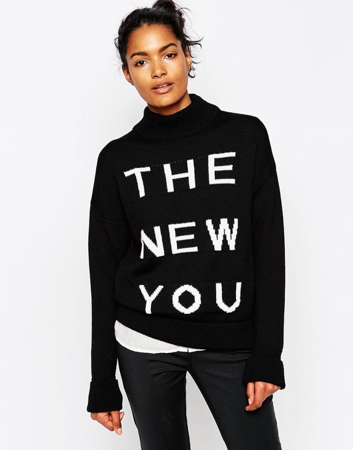 Wood Wood New You Amy Sweater - Black