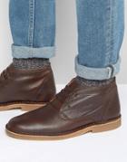 Selected Homme New Royce Leather Warm Boots - Brown