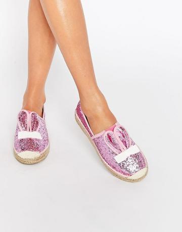 Cute To The Core Thumpy Espadrilles - Pink