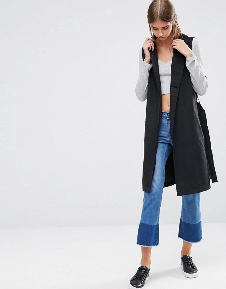 Vila Emmely Vest - Black