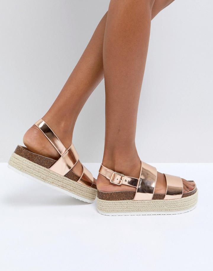Asos Ferguson Chunky Sandals - Beige