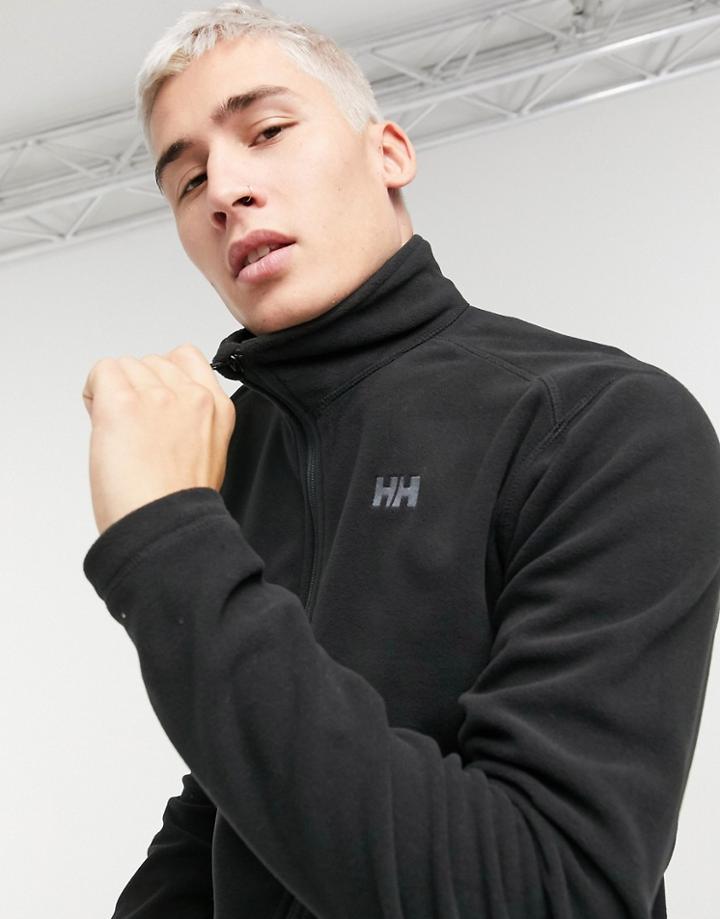 Helly Hansen Daybreaker Full Zip Fleece In Black