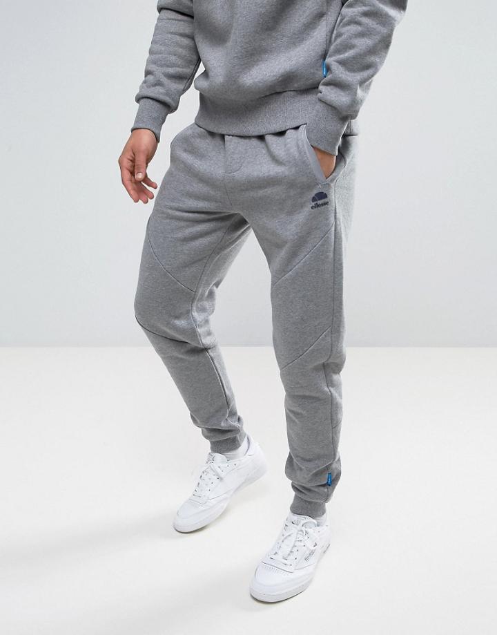 Ellesse Italia Joggers In Skinny Fit - Gray