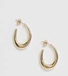 Weekday Wei Hoops In Gold - Gold