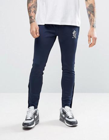 Gym King Joggers In Skinny Fit - Navy