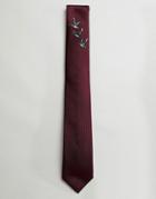 Ben Sherman Silk Duck Tie - Red