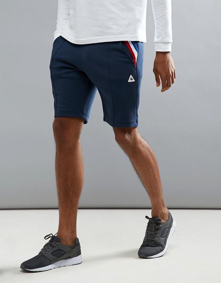 Le Coq Sportif 3 Stripe Shorts - Navy