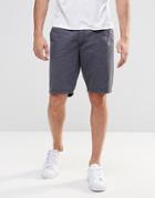Blend Chino Shorts Straight Fit In India Ink - India Ink