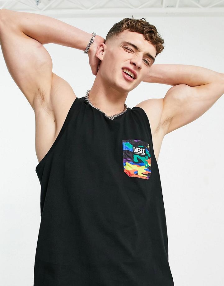 Diesel X Pride Tank In Black