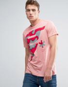 G-star Oranium Print T-shirt - Pink
