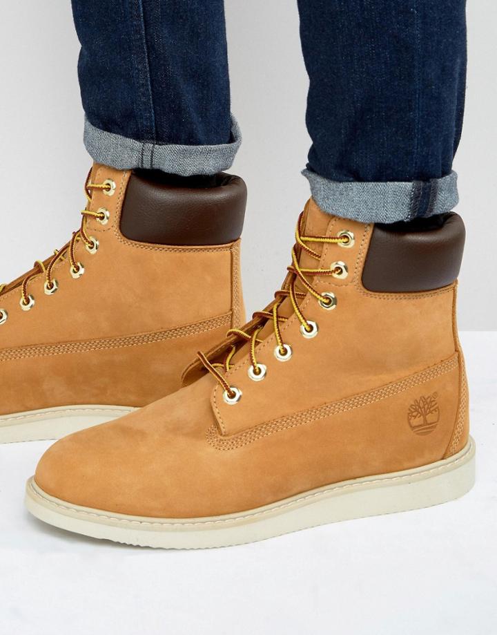 Timberland Newmarket Wedge Boots - Brown
