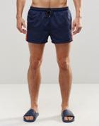 Hugo Boss Piabuco Swim Short In Navy - Navy