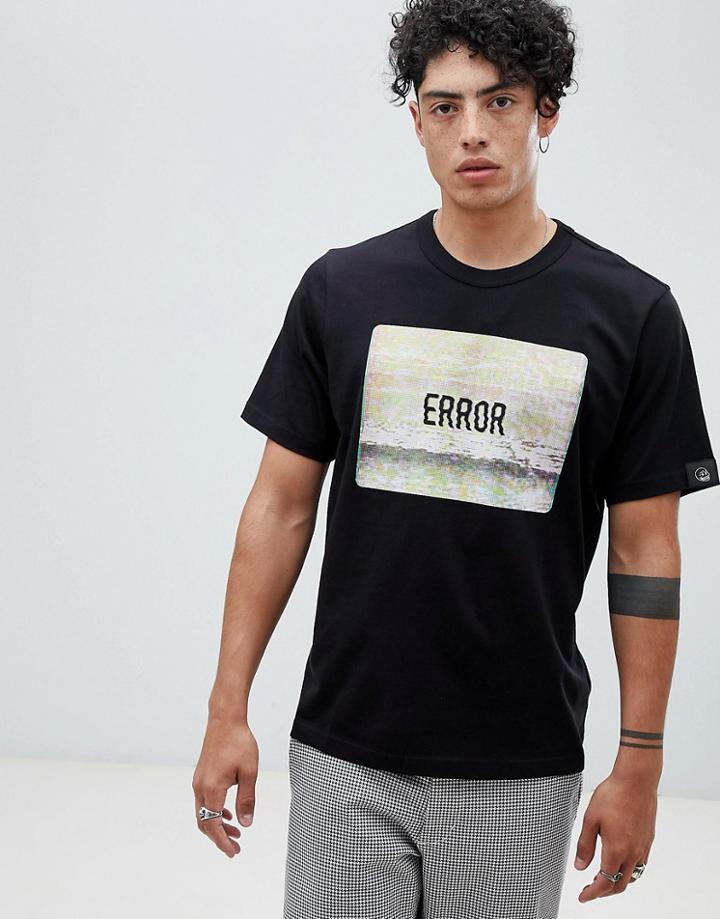 Cheap Monday Screen Error T-shirt - Black