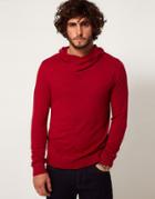 Asos Overhead Hoodie - Red