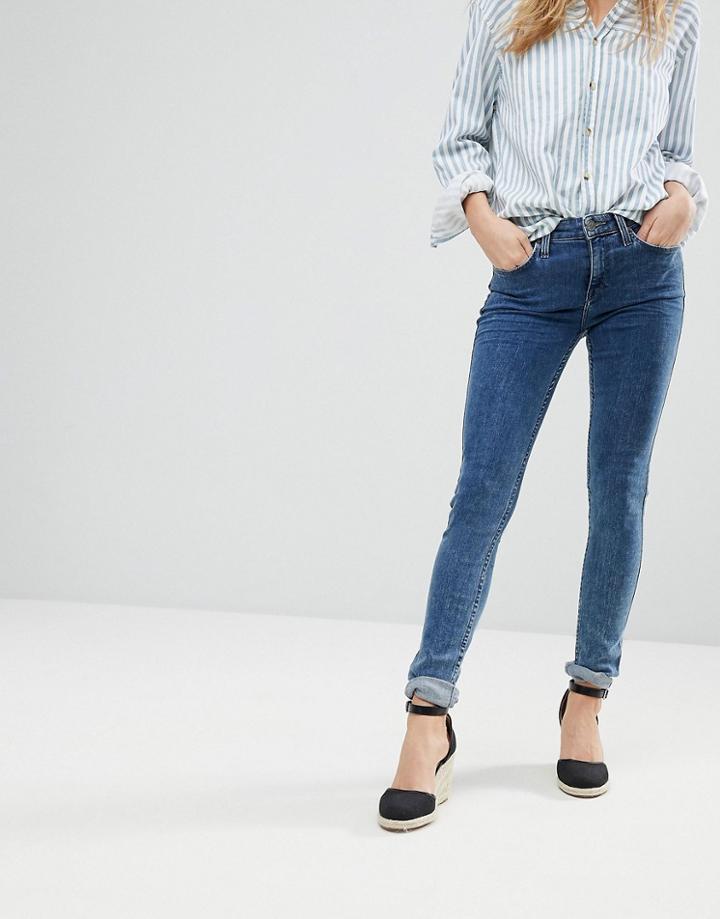 Lee Jodee Mid Rise Skinny Jean - Blue