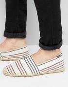 Soludos Striped Orginal Espadrilles - Beige