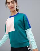 Adidas Training Color Block Sweatshirt - Multi
