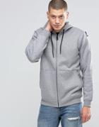 Adidas Originals Eqt Zip Hoodie In Gray Ay9229 - Gray