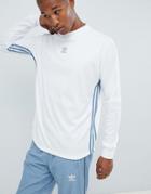 Adidas Originals Authentic Long Sleeve Top In White Dj2867 - White