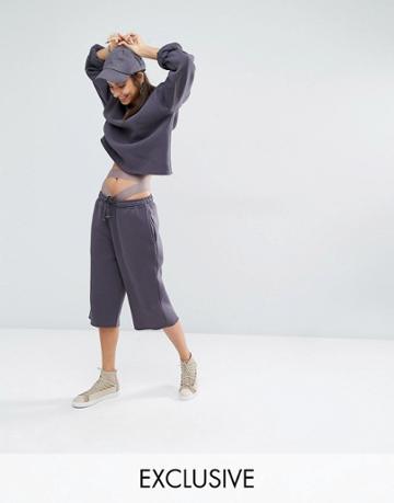 Bones Longline Boxy Shorts Co-ord - Mink