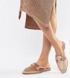 Carvela Loafer Mules - Beige