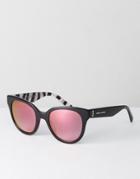 Marc Jacobs 231/s Round Sunglasses In Black - Black